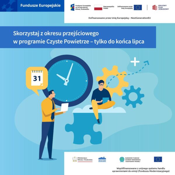 Zdjęcie prezentujące - Kończy się okres przejściowy w programie Czyste Powietrze