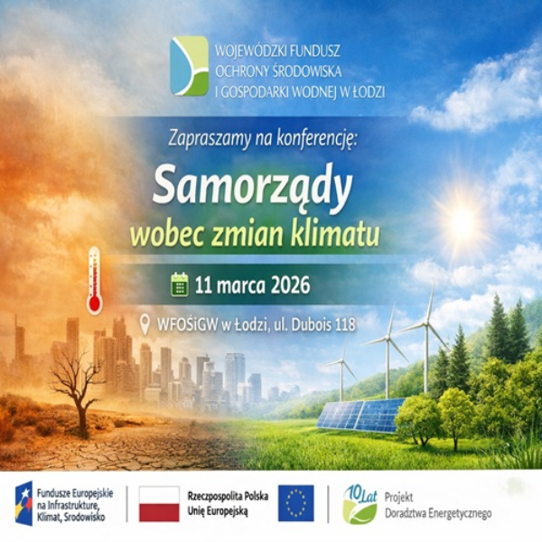 Zdjęcie prezentujące - Zapraszamy na konferencję „Samorządy wobec zmian klimatu”