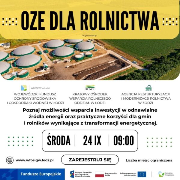 Zdjęcie prezentujące - Konferencja „OZE dla rolnictwa”