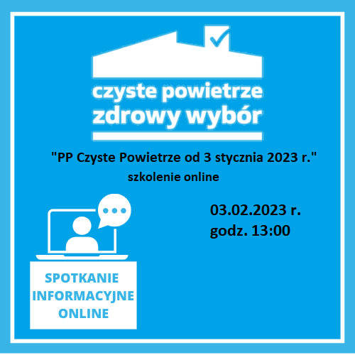 Spotkanie informacyjne online 