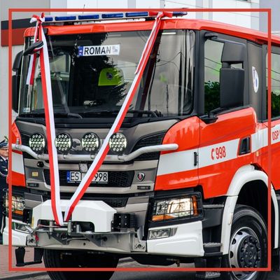 Nowy wóz ratowniczo-gaśniczy na jubileusz 110-lecia OSP w Goszczanowie